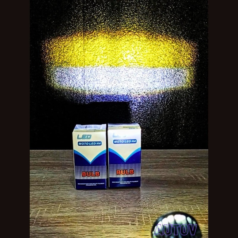 LAMPU LED DEPAN VARIAN H6 H4 STROBO