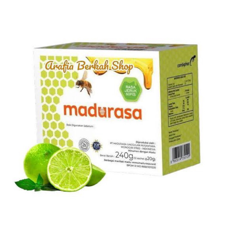 

Madurasa 12 Sachet Original Jeruk Nipis