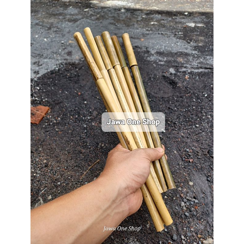 Pletokan bambu mainan jadul