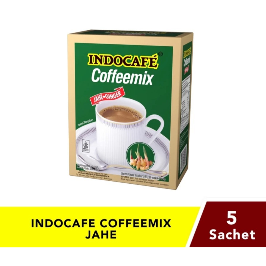 

Indocafe Coffeemix Jahe (5 sachet)