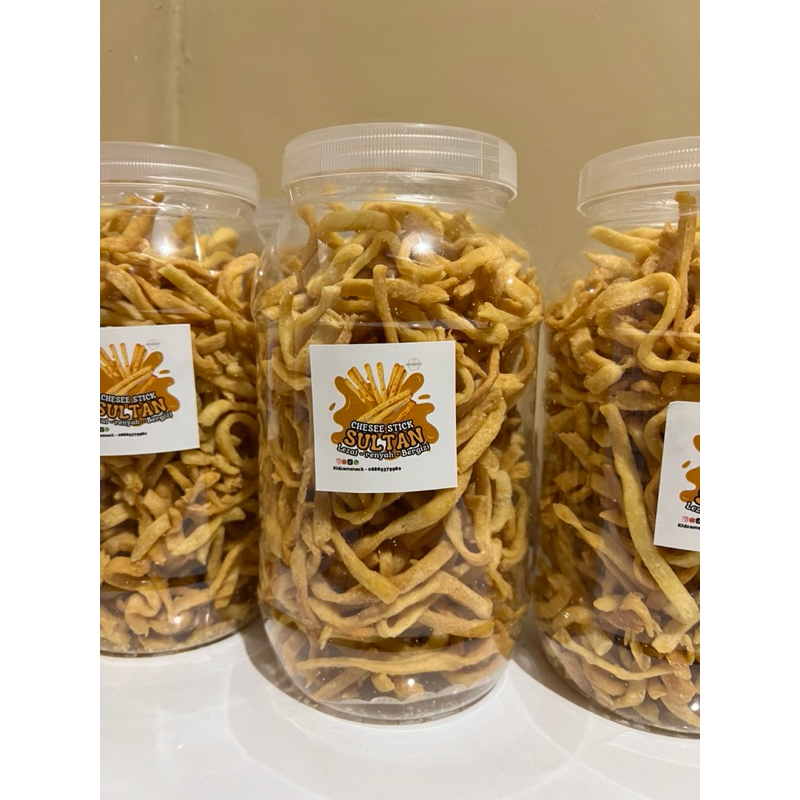 

sistik keju cheedar sultan premium 500gr / stik keju cheedar / kue bawang keju