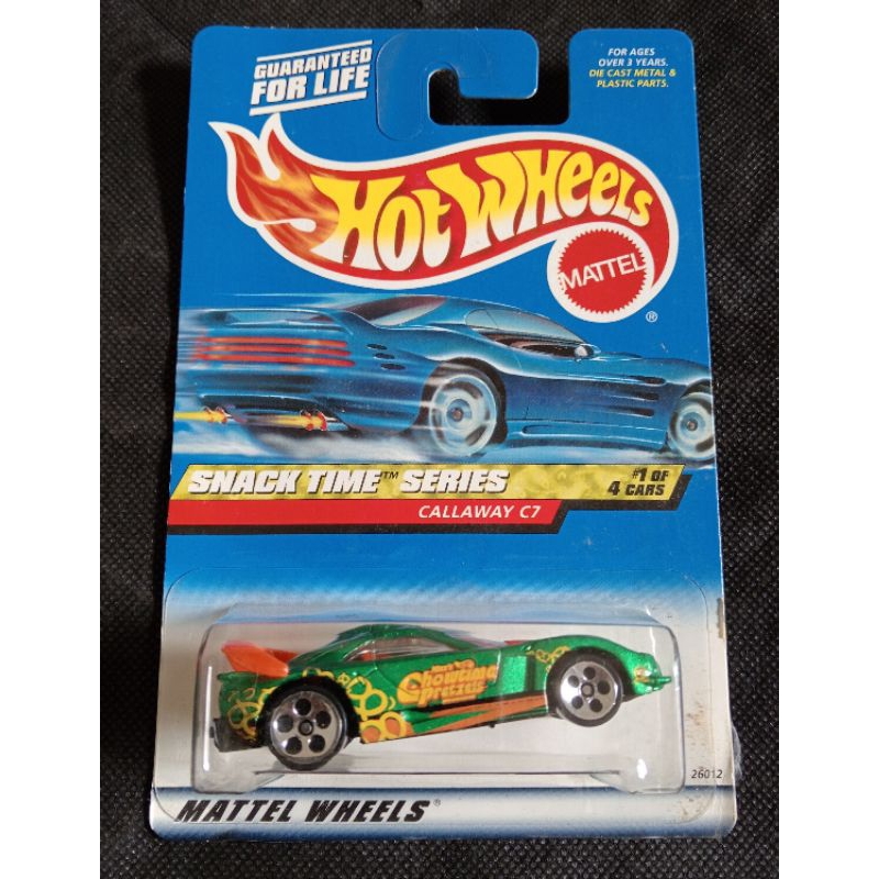 HOT WHEELS CALLAWAY C7 HIJAU