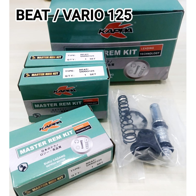 Master Rem Kit Beat KAPPA Sil Seal Isi Master Rem Beat Scoopy Spacy Vario Karbu Fi Esp Vario 110 125