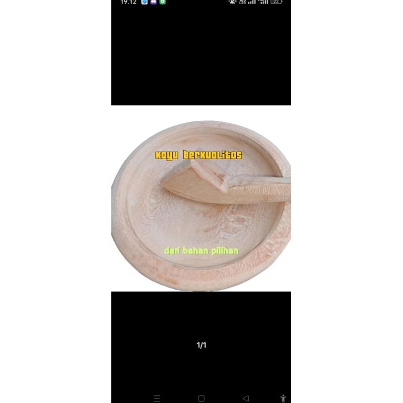 cobek/cobek kayu/cobek kayu tebal/cobek kuat