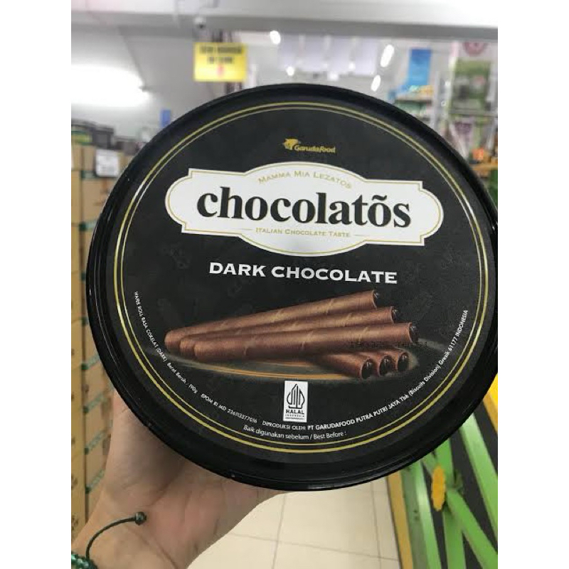 

CHOCOLATOS DARK KALENG KECIL 190 gram