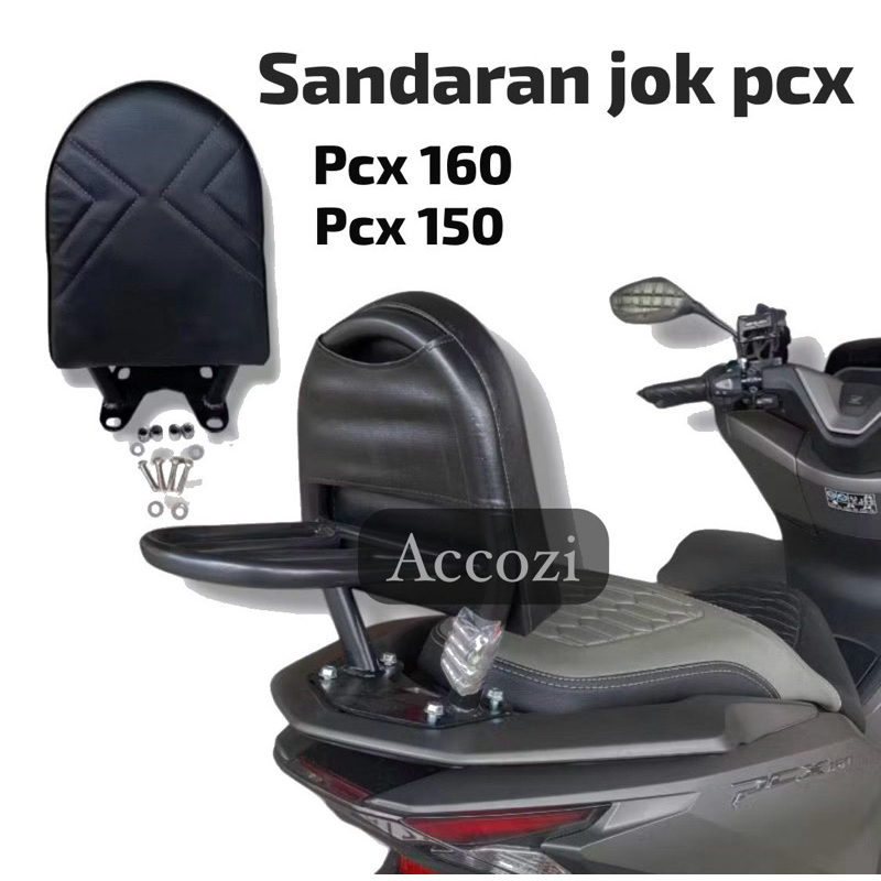 Sandaran jok belakang PCX 160 2025 Sandaran motor PCX 160 PCX 150