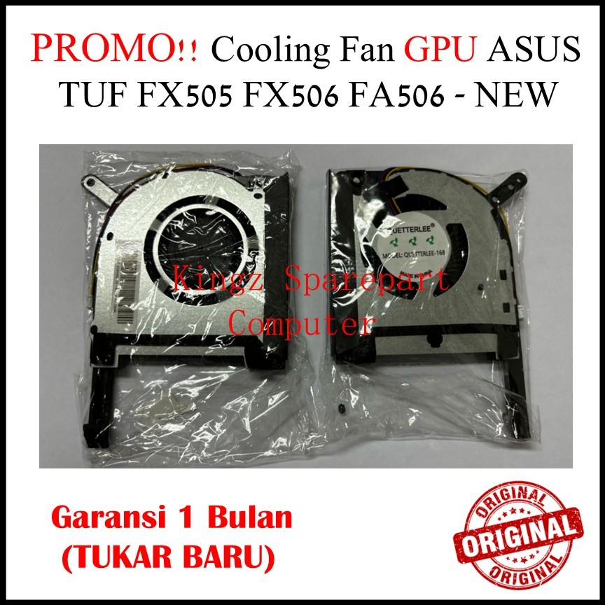 Cooling Fan Kipas GPU Laptop Asus TUF FX505 FX506 FA506 NEW Murah
