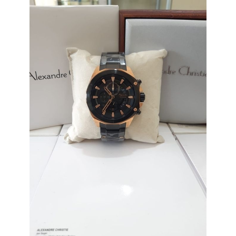 Jam pria Alexandre Christie AC 6651 MC Original