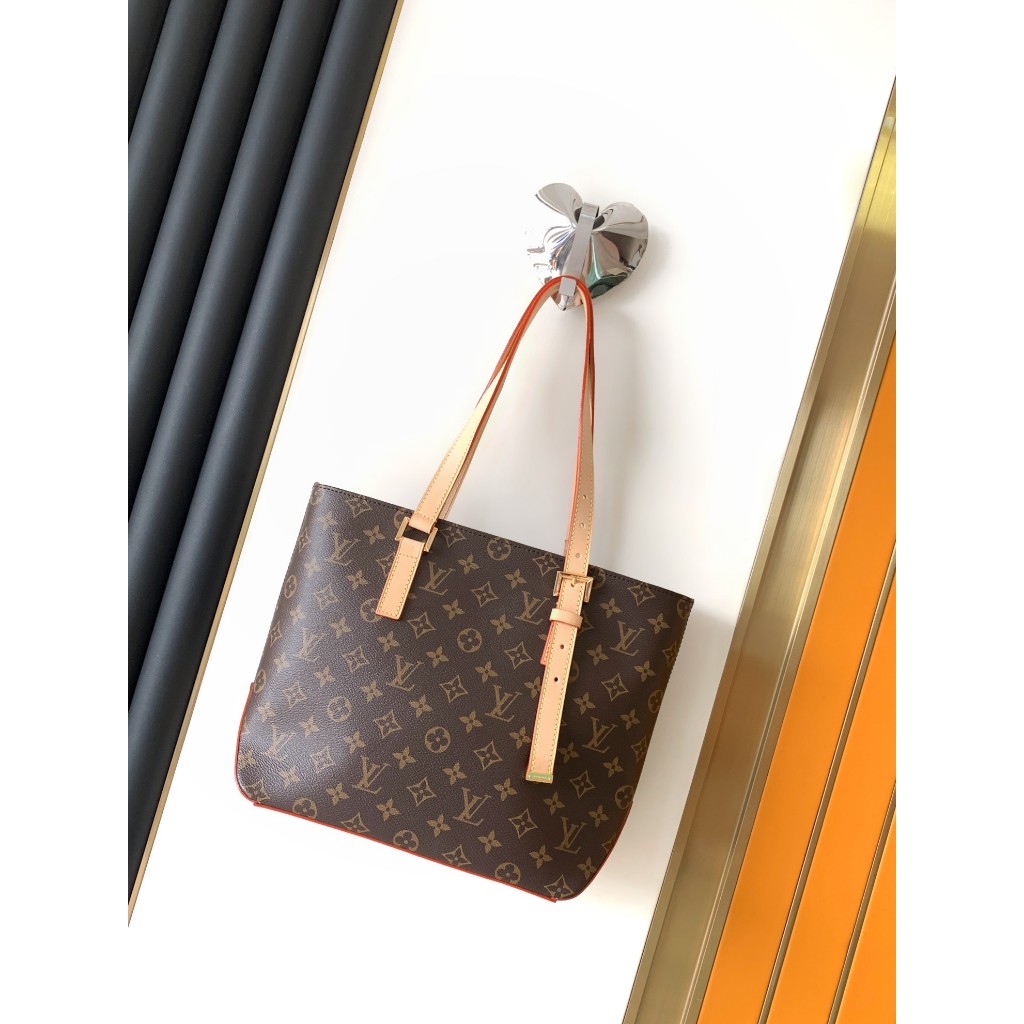 TOp M12095 Piano Handbag Monogram Pattern Tote Bag lv Shopping Bag Zipper Style