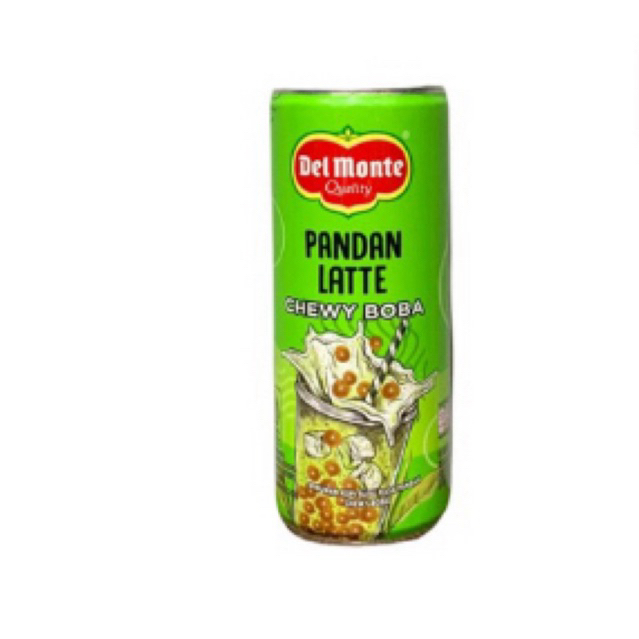 

DEL MONTE COFFEE DRINK CHEWY BOBA PANDAN LATTE 240ML