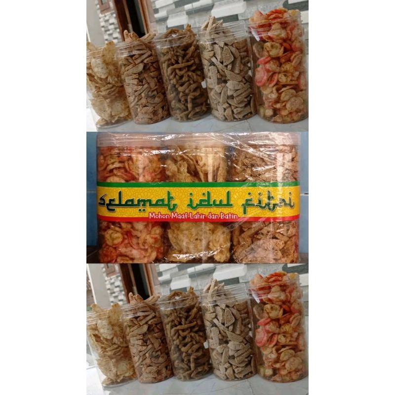 

paket jajan pedas 4 macamm