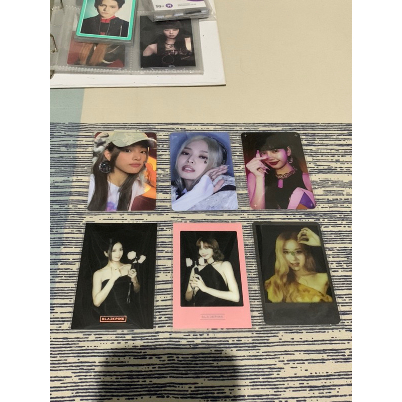 PC PHOTOCARD OFFICIAL BLACKPINK LISA JENNIE ROSE JISOO