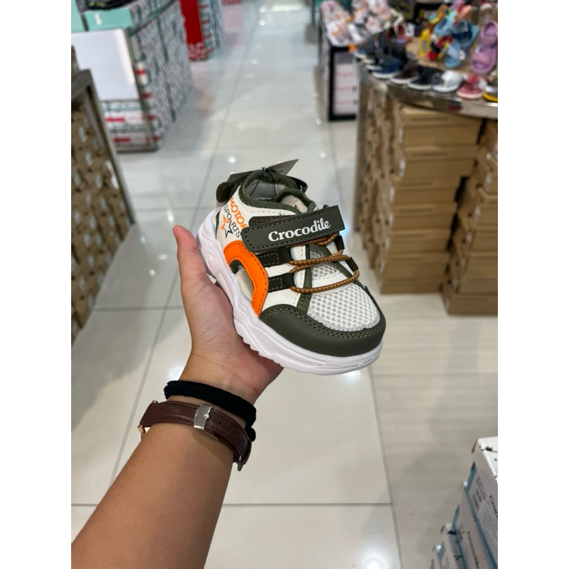 sepatu sandal anak cowok brand crocodile kids shoes