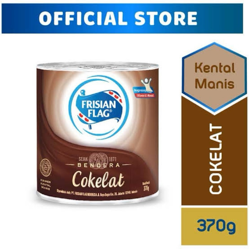 

FRISIAN FLAG Susu Kental Manis Coklat 370gr