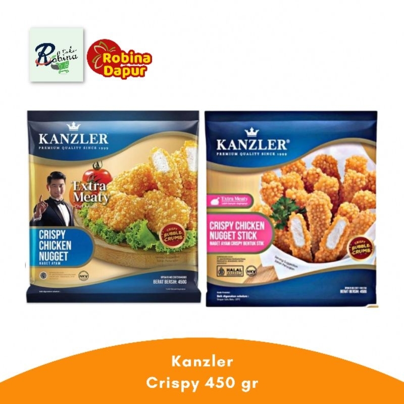 

Kanzler Crispy Chicken Nugget 450 gr