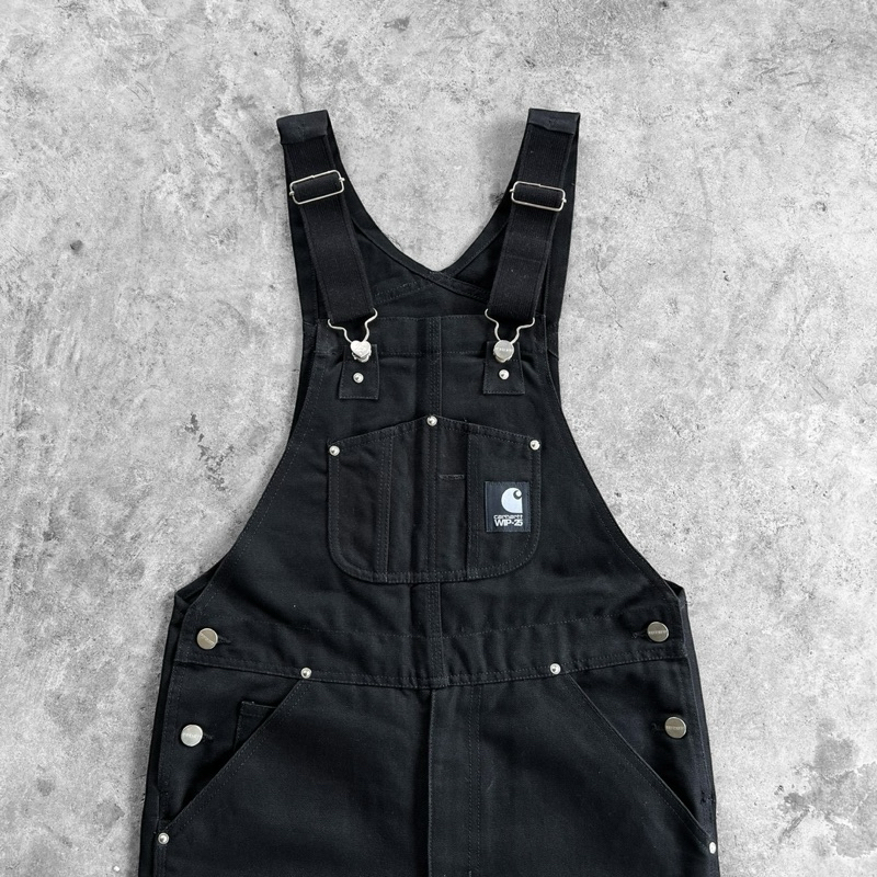 CARHARTT WIP - BIB OVERALL XXV BLACK RIGID