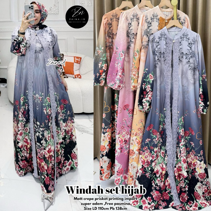 WINDAH SET HIJAB by Zaina