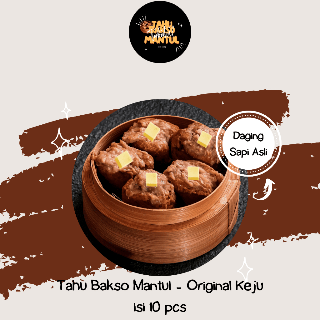 

Tabatul - Tahu Bakso Mantul Original Keju 10 Pcs