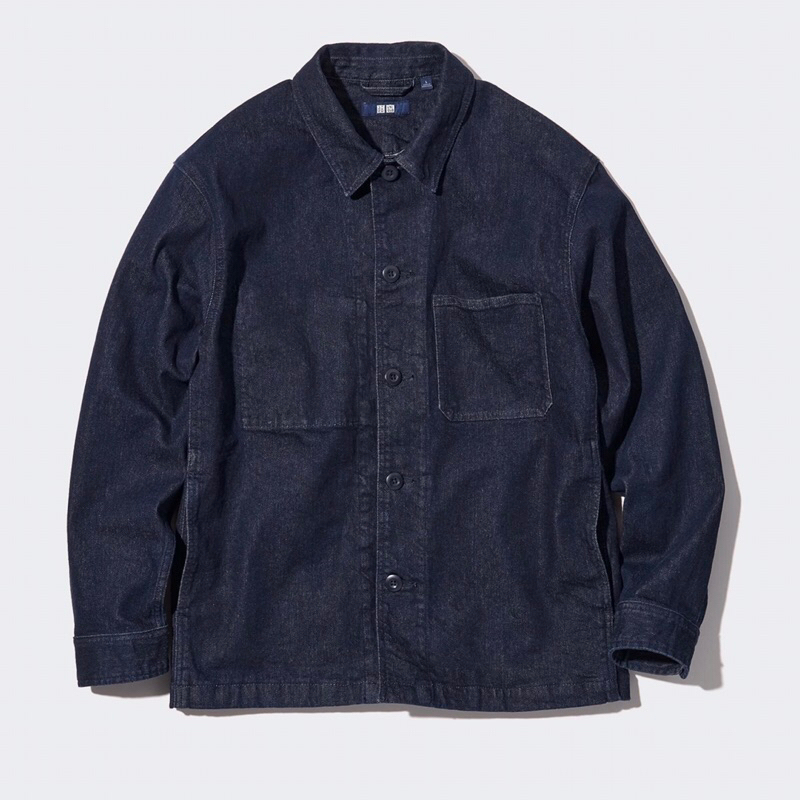 L/XL Work Jacket UNIQLO Original Jaket Denim