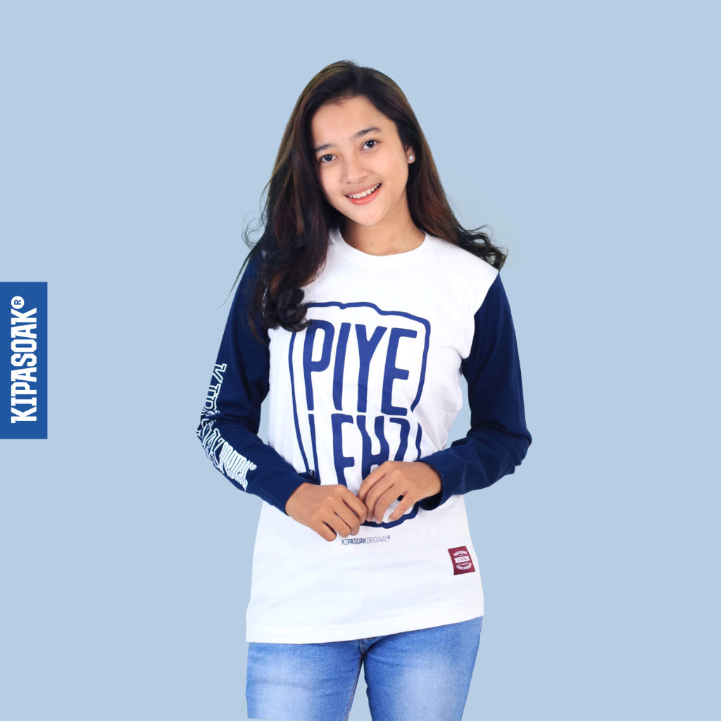 Piye Leh #1 Kombinasi 2 Warna | Kaos Dewasa Pria & Wanita | Kipasoak original