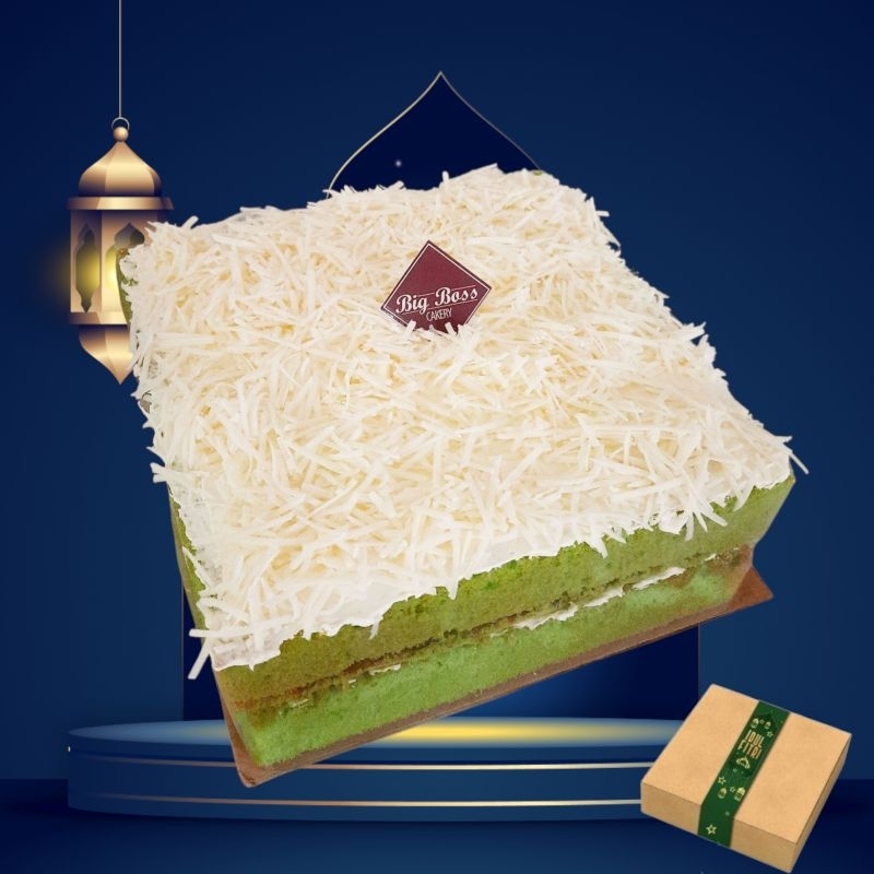 

LEBARAN CAKE IDUL FITRI HAMPERS CHEESE PANDAN BOLU