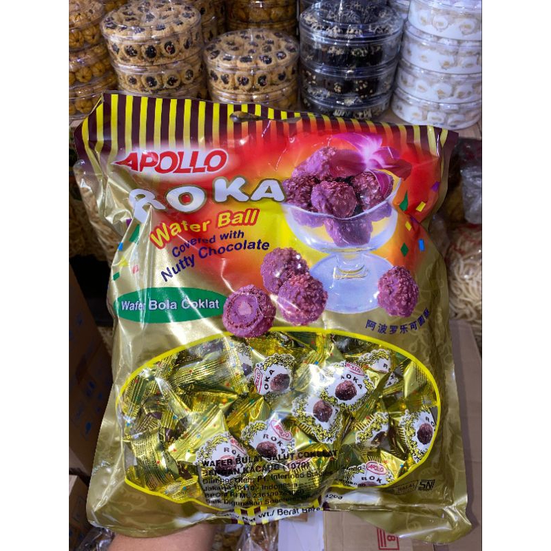 

ROKA REFIL APOLLO//ROKA WAFER COKLAT ISI/ISI ULANG BISKUIT ROKA