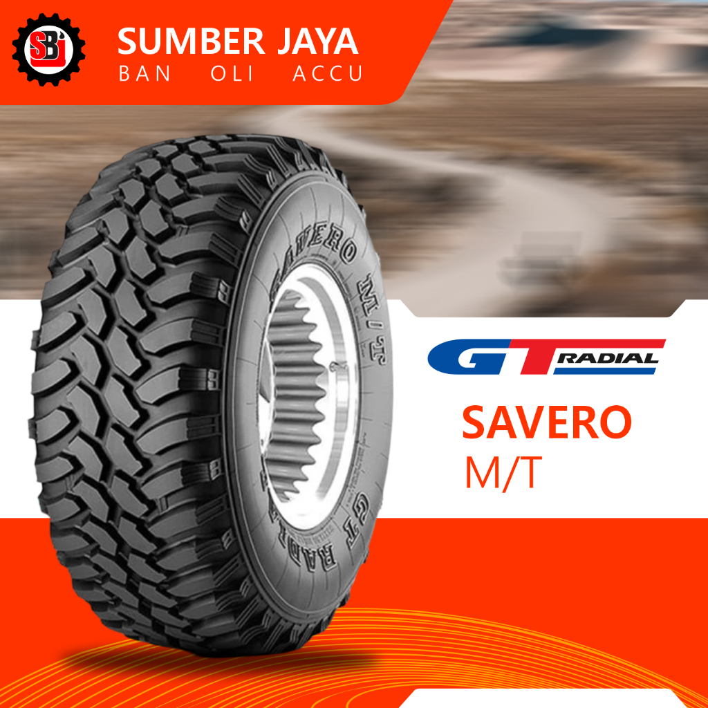 GT Radial Savero MT 33x12.5 R15 OWL Ban Mobil