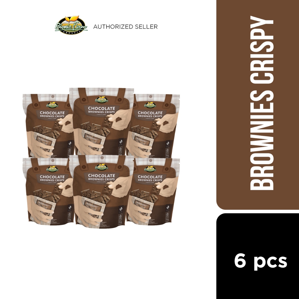 

Bionic Farm Chocolate Brownies Crisps 35g - 6 pcs