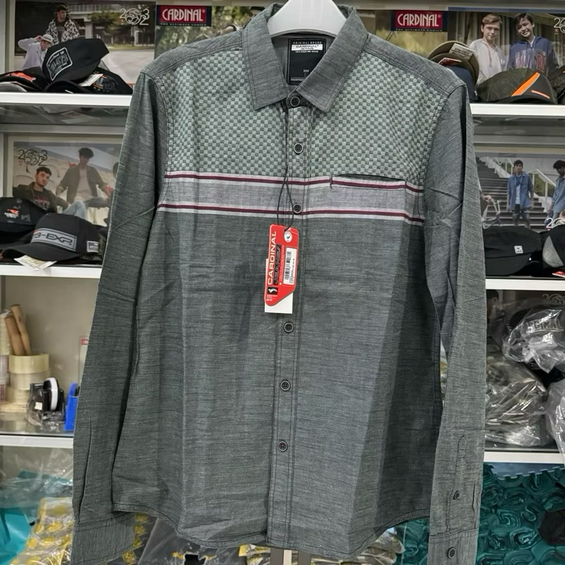 Kemeja Cardinal Original Lengan Panjang
