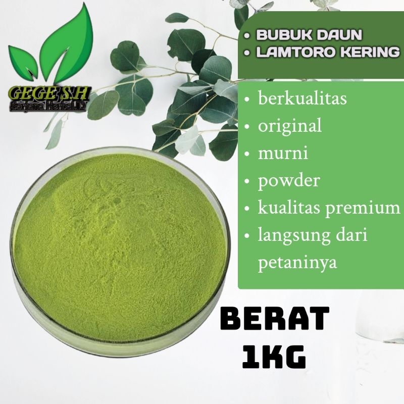 

bubuk daun lamtoro 1kg (Leucaena leucocephala) grade A