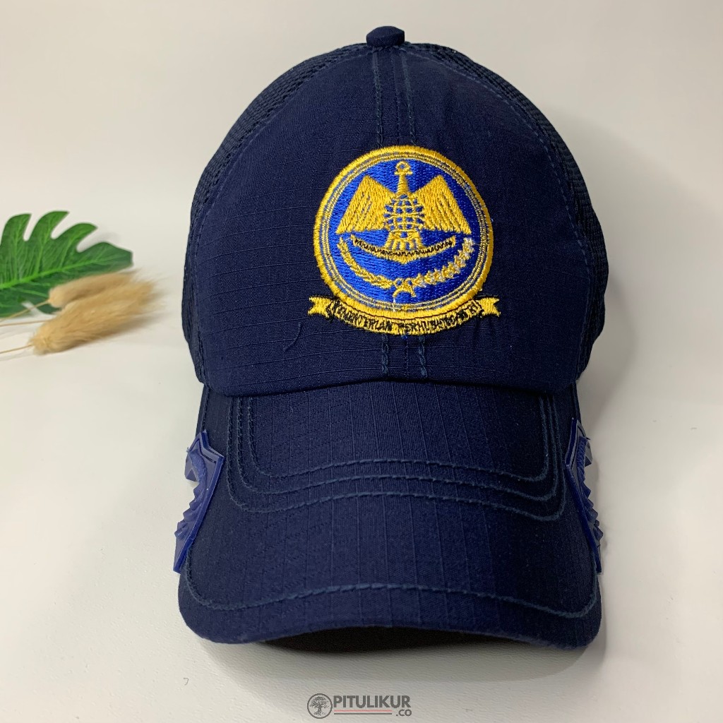 Topi Dishub Tactical - Topi Coak Dishub - Topi Dinas Perhubungan Tactical - Topi Kementerian Perhubu