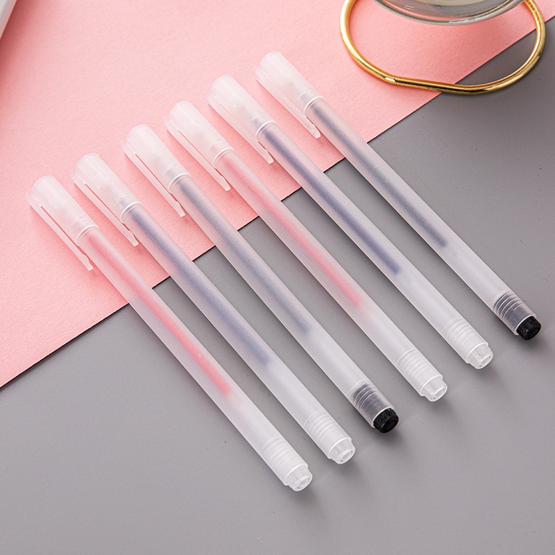 

Pulpel Gel 0.5mm Bolpoin Pena Pulpen Tinta Gel Cair Pena Transparant Pen Gel Pena Tinta Gel Cair Transparan
