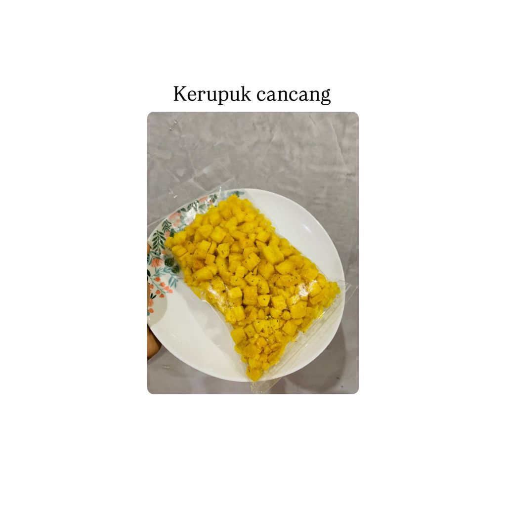 

Keripik Cancang (ganebo) Enak dan Renyah Asli Bukittinggi
