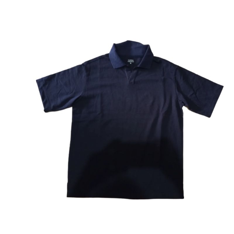 Kemeja slit neck pique polo MUSINSA STANDARD