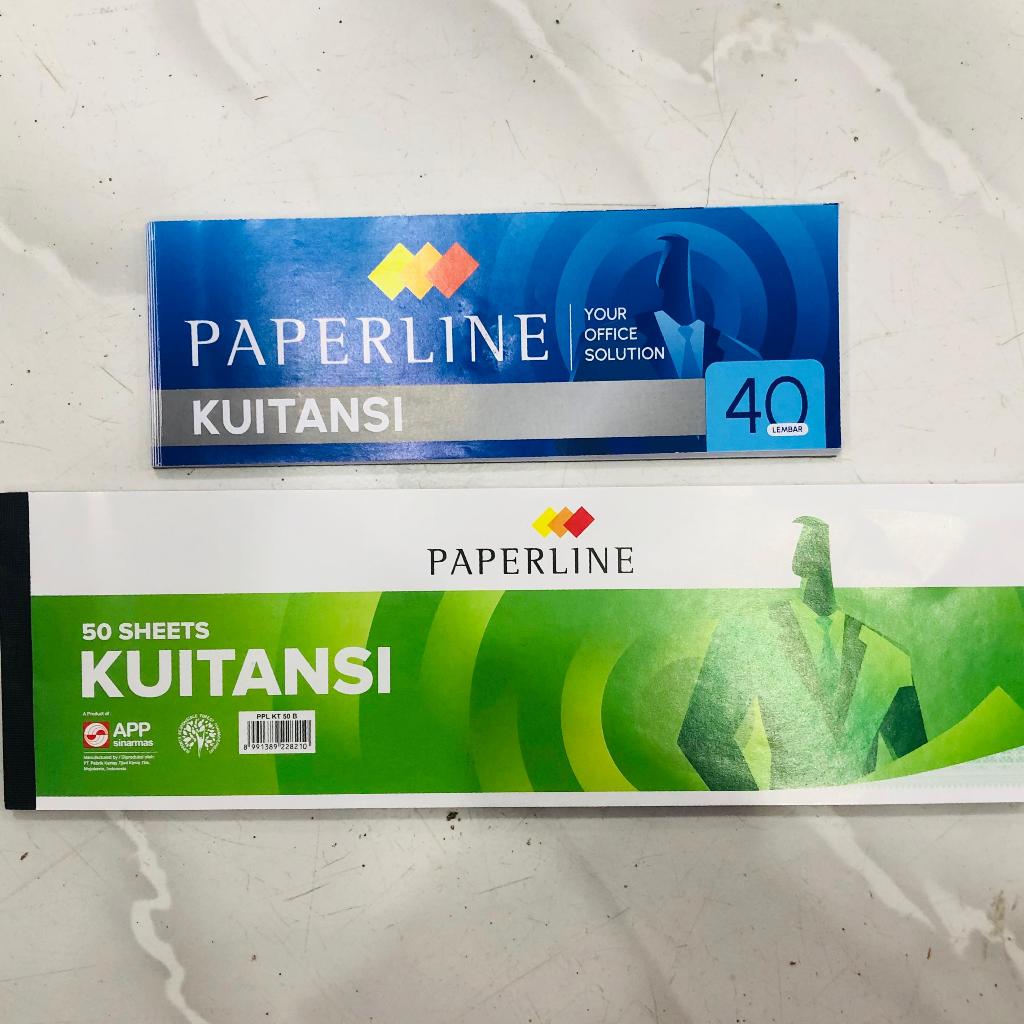 

Buku KUITANSI Merk Paperline Ukuran Kecil Dan Sedang