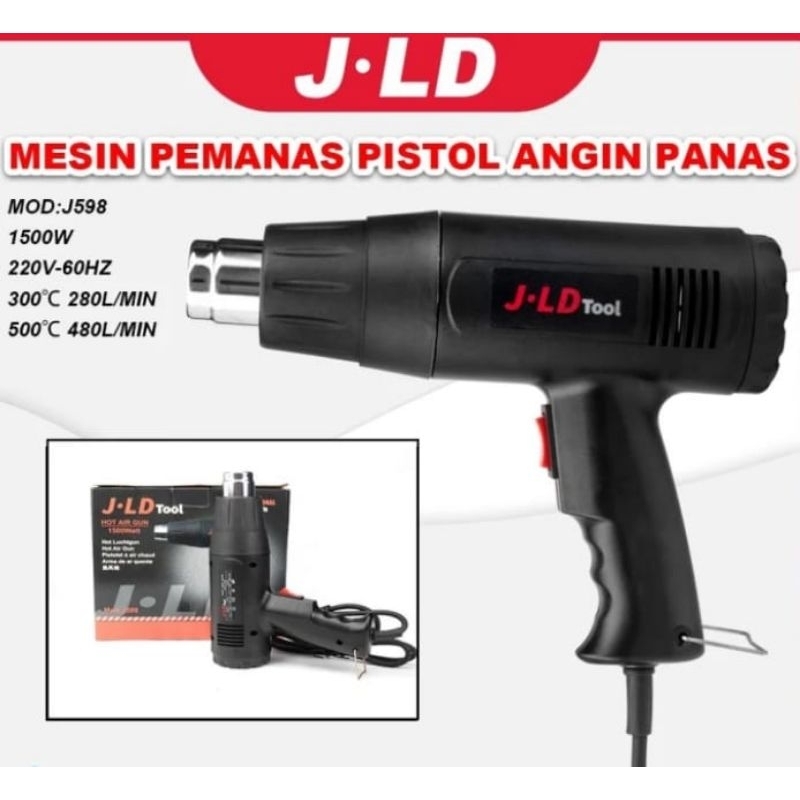 JLD hot air gun pemanas 1500w