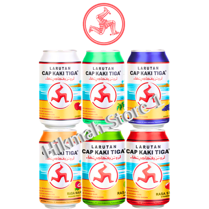 

Larutan Cap Kaki Tiga Rasa Jeruk 320ml / Kaleng Orange 320 ml