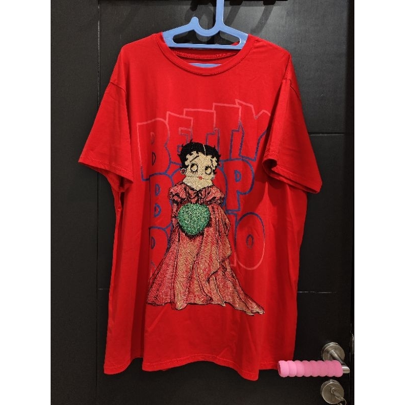 Kaos Tunik Jumbo Betty Boop PL Like New