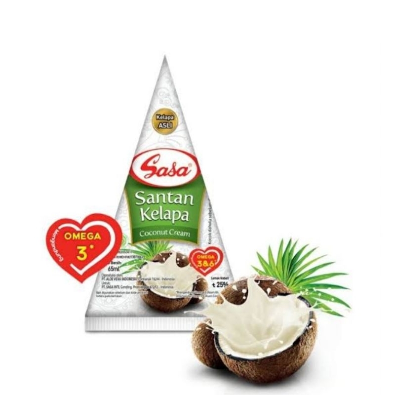 

Sasa Santan Cair 65 ml / Coconut Cream