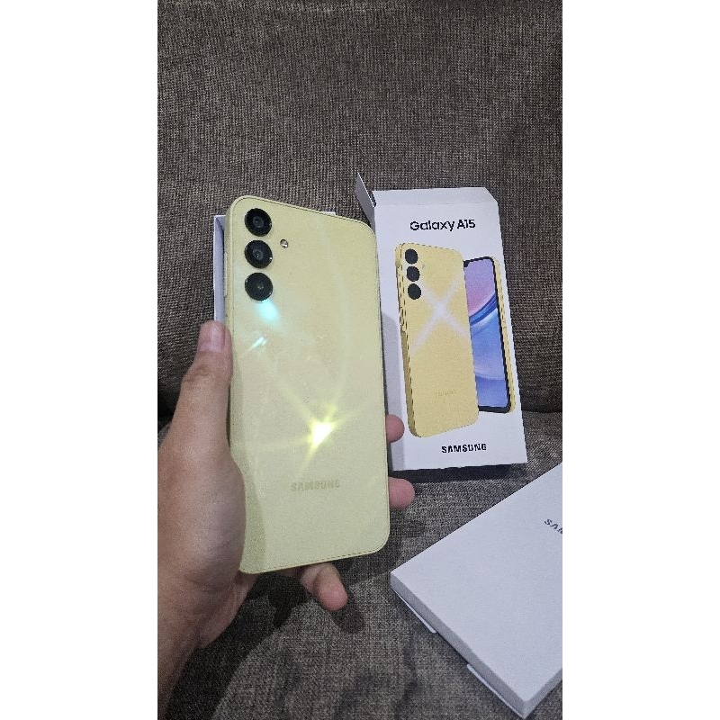 Samsung A15 4g, 8/128, Fullset, sein, seken, lime