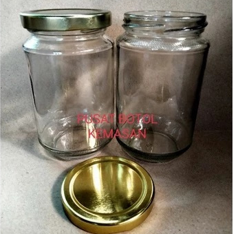 JAR KACA 330ML TOPLES KACA 330ML TOPLES SAMBAL TOPLES COKLAT CAKE