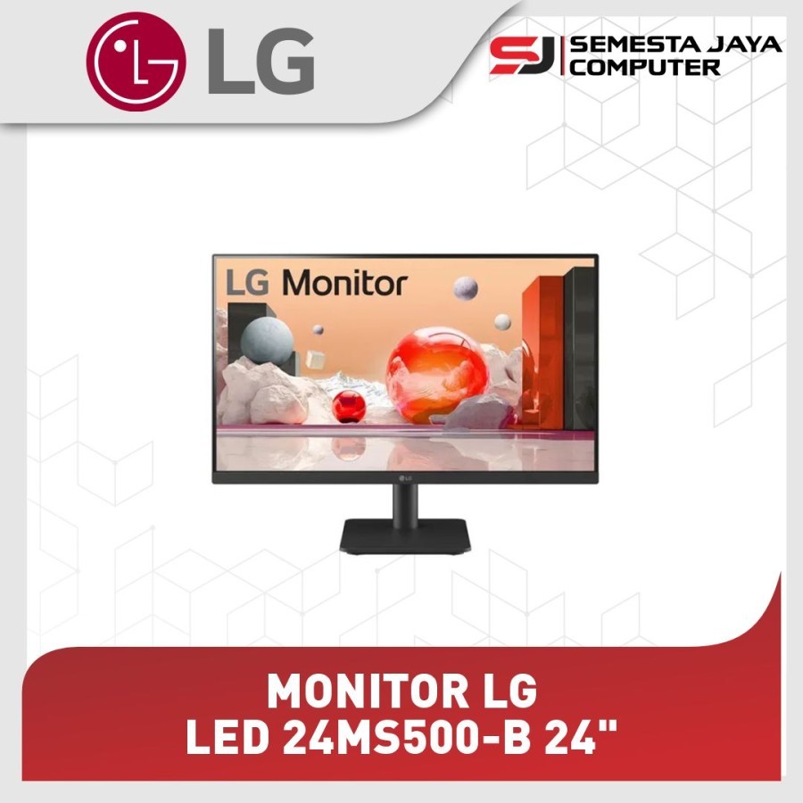 LG Monitor LED 24MS500-B 24"
