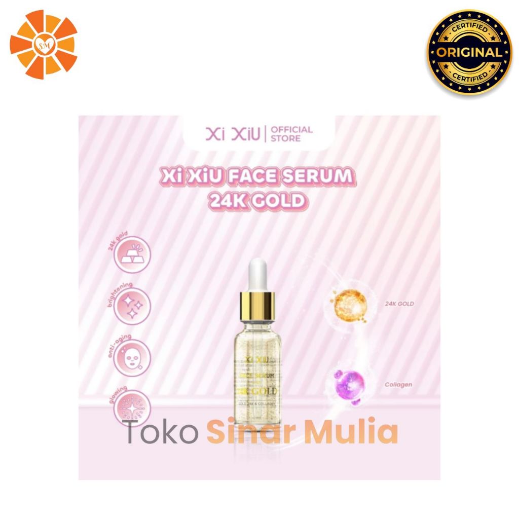 Xi XiU FACE SERUM 24K GOLD