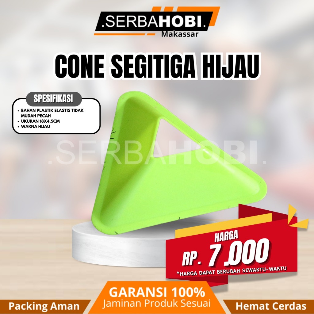 Cone latihan segitiga termurah / cone Segitiga Speeds Berkualitas / cone latihan Sepak Bola