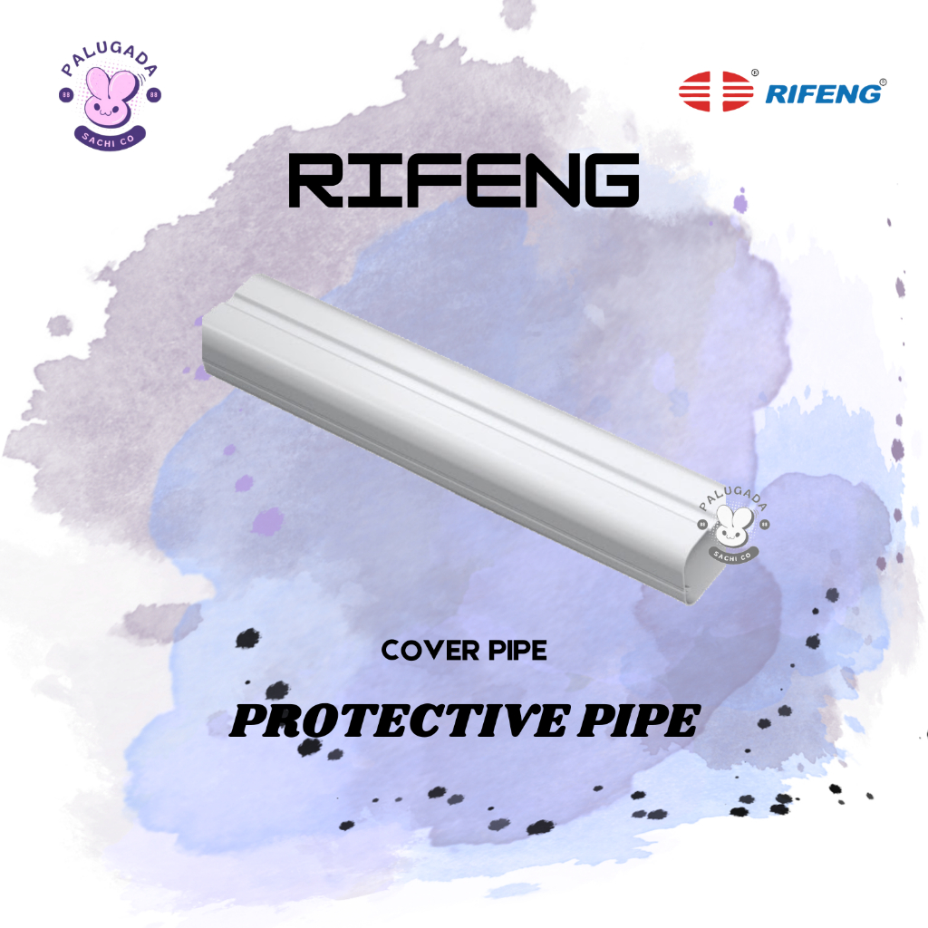 [READY STOCK] Cover Pipa AC / Protective Pipe Rifeng Uk. 1 Meter Putih / tutup pipa ac rifeng