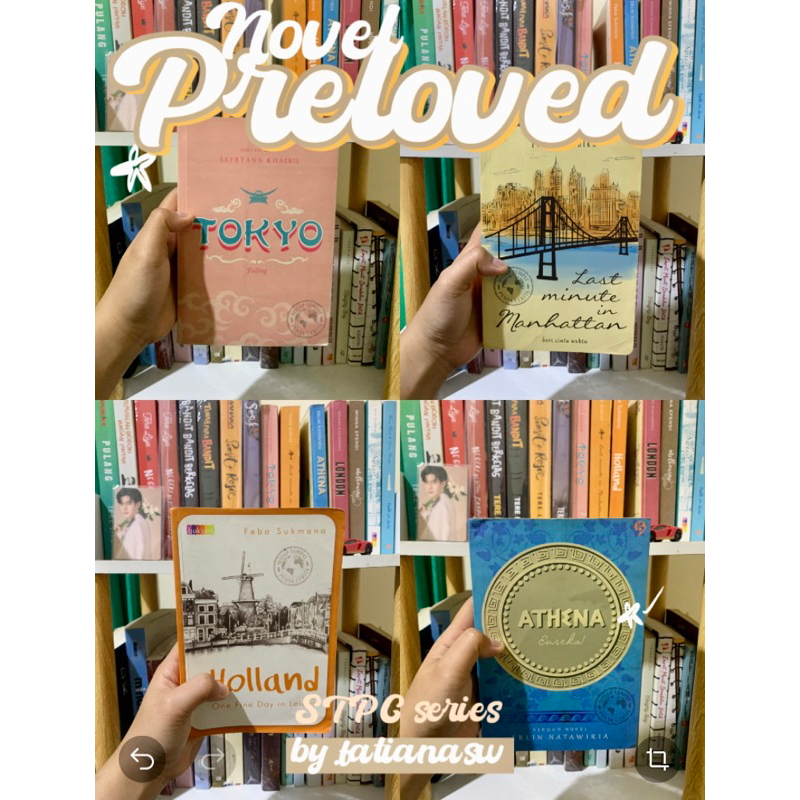 NOVEL PRELOVED NOVEL BEKAS STPC SERIES SETIAP TEMPAT PUNYA CERITA