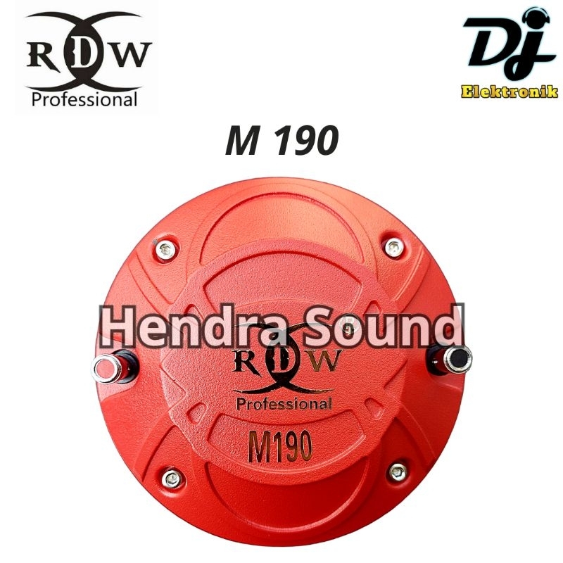 RDW ● M 190 / M190 - Speaker Tweeter / Driver