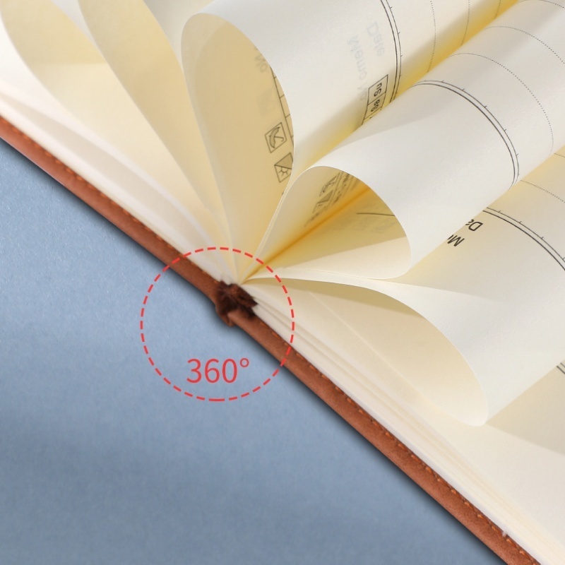 

[Whispers] Notebook Sarung Kulit A5 Buku Agenda Catatan Kerja Meeting Planner NoteBook Notepad Diary