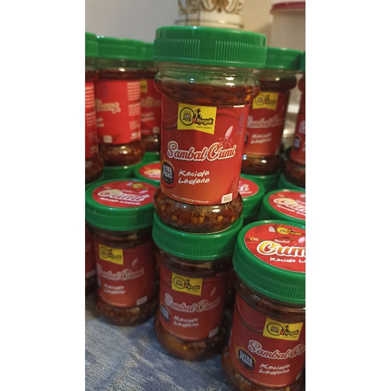 

Sambal Cumi Pedas Enak Botol Toples