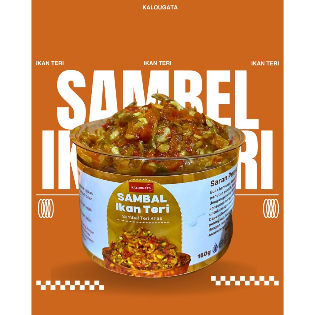 

Sambal Bawang Ikan Teri Pedas/Sambal Bawang Ikan Teri/ Sambal Ikan Teri 150g